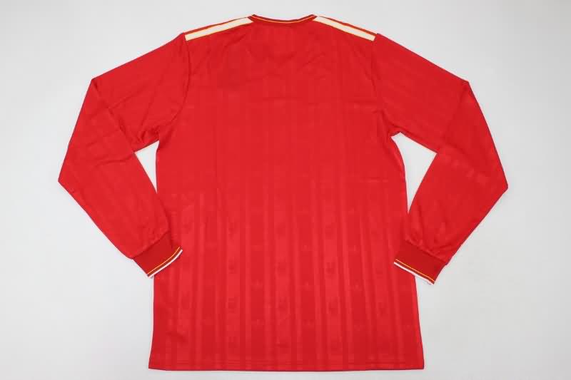 AAA(Thailand) Liverpool 1985/86 Home Retro Long Soccer Jersey