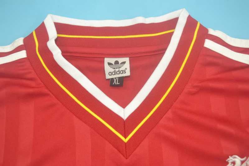 AAA(Thailand) Liverpool 1986/87 Home Retro Soccer Jersey