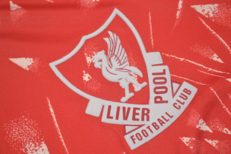 AAA(Thailand) Liverpool 1989/91 Home Retro Soccer Jersey