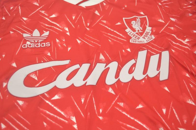 AAA(Thailand) Liverpool 1989/91 Home Retro Soccer Jersey(L/S)