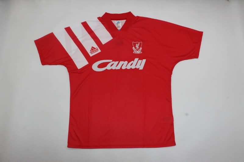 AAA(Thailand) Liverpool 1991/92 Home Retro Soccer Jersey