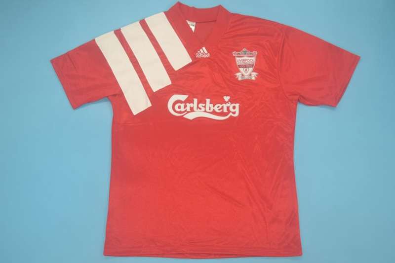 AAA(Thailand) Liverpool 1992/93 Home Retro Soccer Jersey