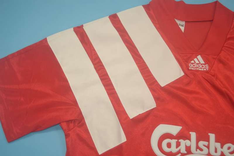 AAA(Thailand) Liverpool 1992/93 Home Retro Soccer Jersey