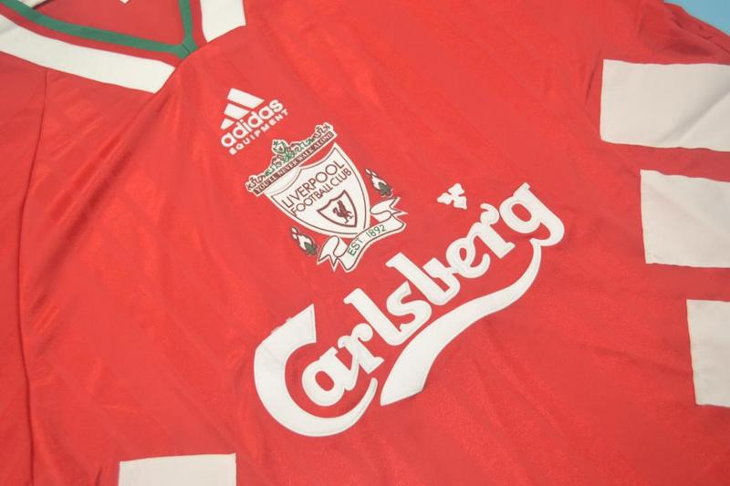 AAA(Thailand) Liverpool 1993/95 Home Retro Soccer Jersey
