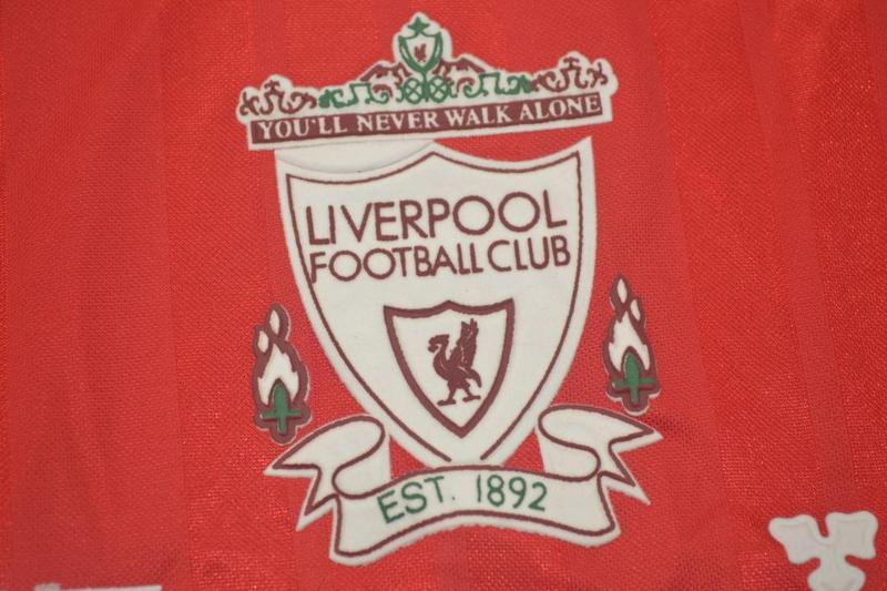 AAA(Thailand) Liverpool 1993/95 Home Retro Soccer Jersey