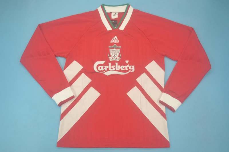 AAA(Thailand) Liverpool 1993/95 Home Retro Soccer Jersey(L/S)
