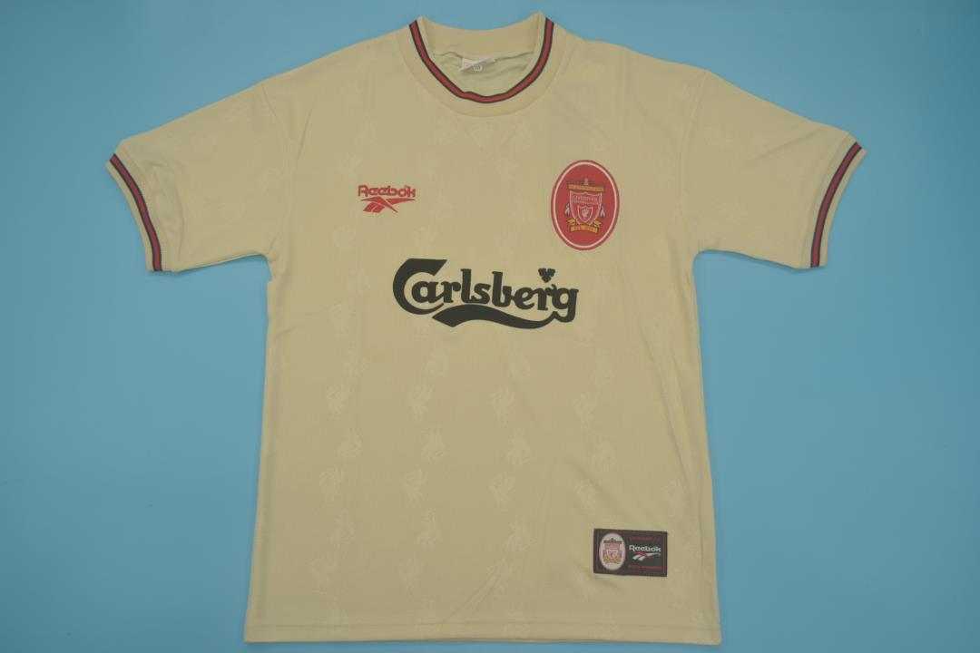 AAA(Thailand) Liverpool 1996/97 Away Retro Soccer Jersey