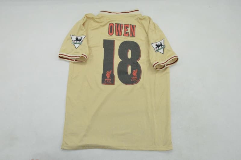 AAA(Thailand) Liverpool 1996/97 Away Retro Soccer Jersey