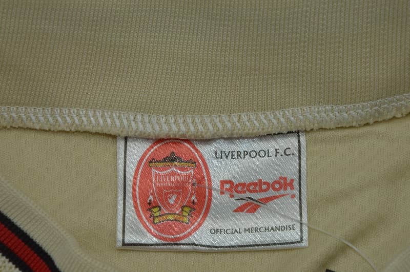 AAA(Thailand) Liverpool 1996/97 Away Long Sleeve Retro Soccer Jersey