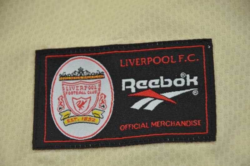 AAA(Thailand) Liverpool 1996/97 Away Long Sleeve Retro Soccer Jersey