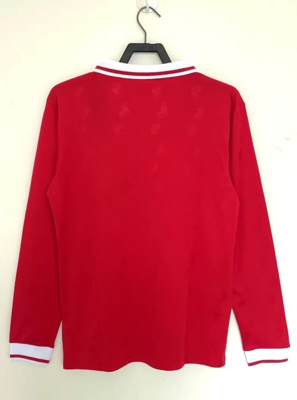 AAA(Thailand) Liverpool 1996/98 Home Long Sleeve Retro Soccer Jersey