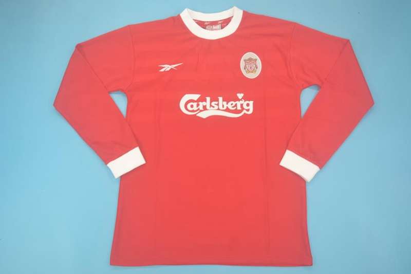 AAA(Thailand) Liverpool 1998/00 Home Retro Soccer Jersey(L/S)