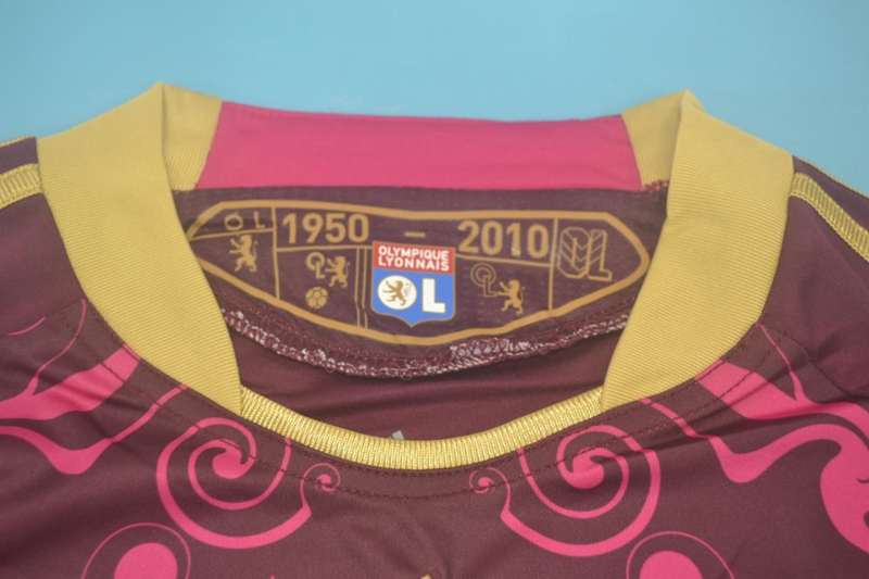 AAA(Thailand) Lyon 2010/11 Away Retro Soccer Jersey