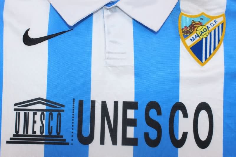 AAA(Thailand) Malaga 2012/13 Home Retro Soccer Jersey