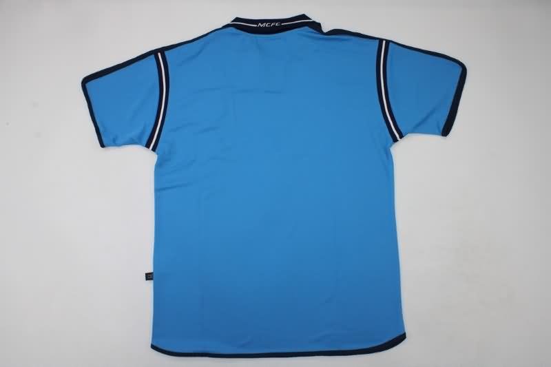 AAA(Thailand) Manchester City 2001/02 Home Retro Soccer Jersey