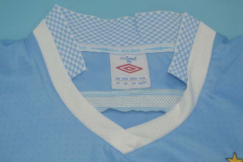 AAA(Thailand) Manchester City 2011/12 Home Retro Soccer Jersey