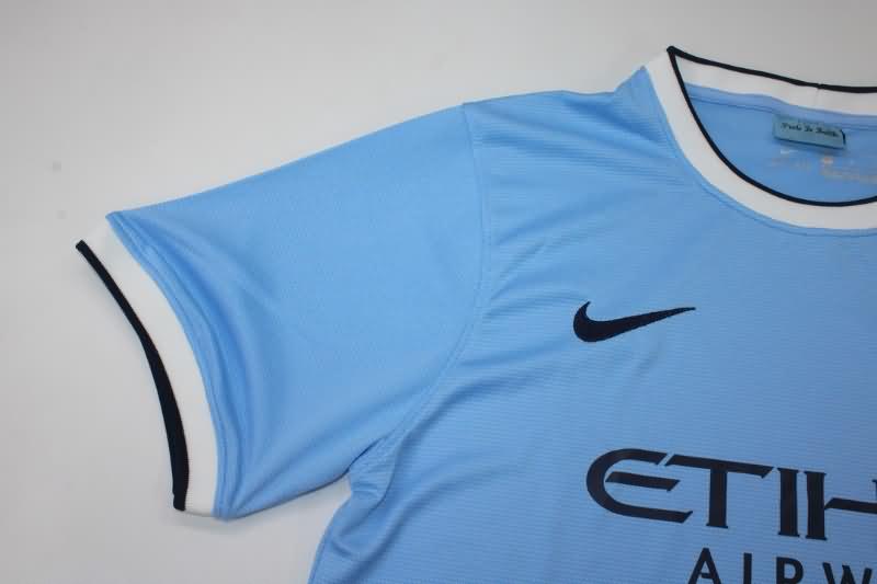 AAA(Thailand) Manchester City 2013/14 Home Retro Soccer Jersey