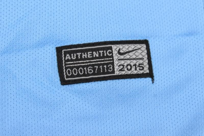 AAA(Thailand) Manchester City 2015/16 Home Retro Soccer Jersey