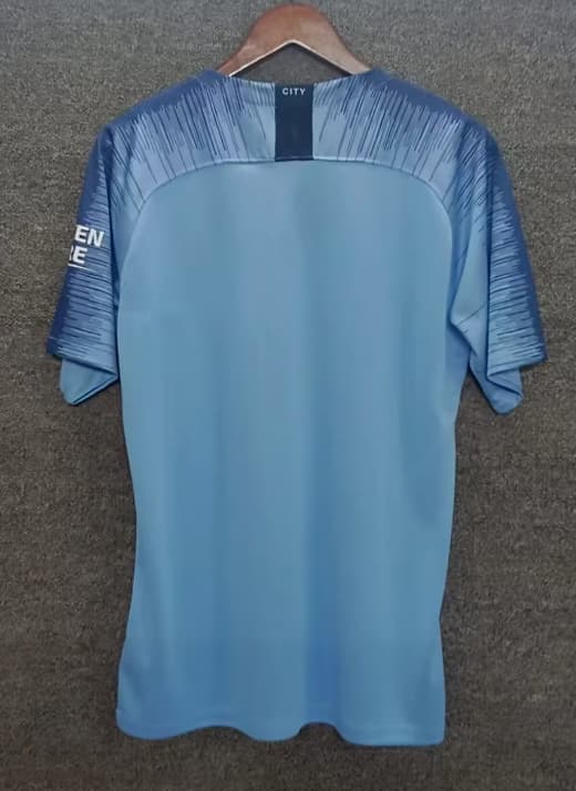 AAA(Thailand) Manchester City 2018/19 Home Retro Soccer Jersey