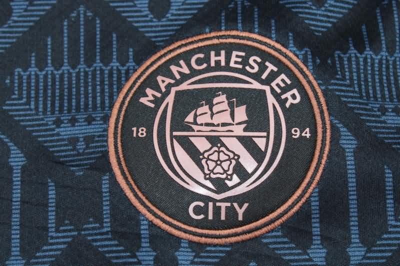 AAA(Thailand) Manchester City 2020/21 Away Retro Soccer Jersey