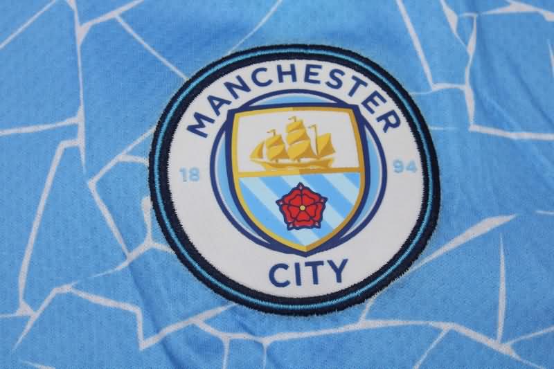 AAA(Thailand) Manchester City 2020/21 Home Retro Soccer Jersey