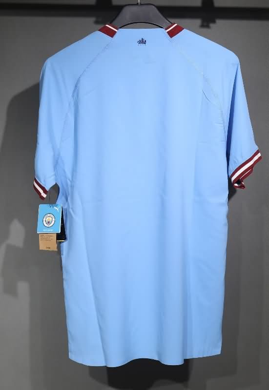 AAA(Thailand) Manchester City 2022/23 Home Retro Soccer Jersey (Player)
