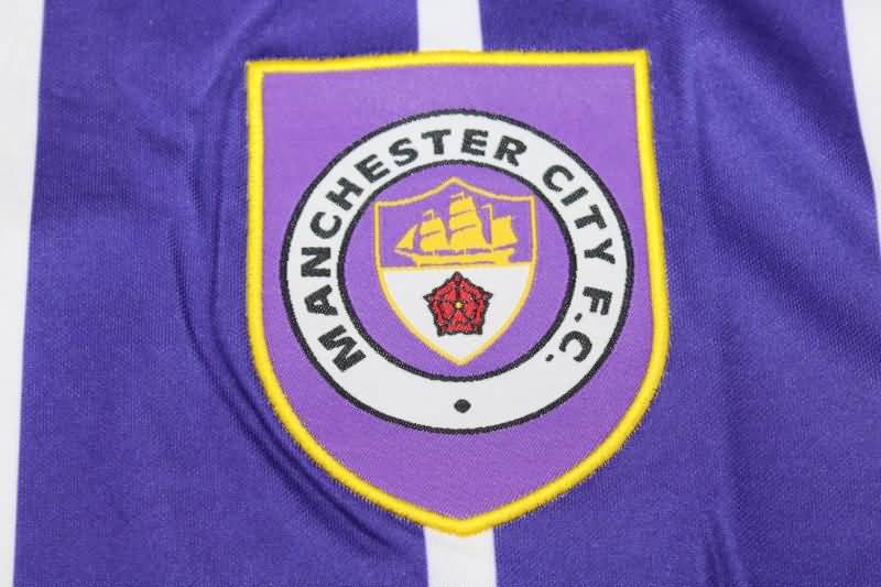 AAA(Thailand) Manchester City 1992/94 Away Retro Soccer Jersey