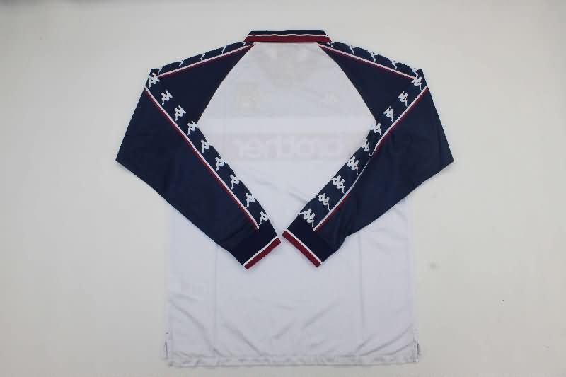 AAA(Thailand) Manchester City 1997/98 Away Long Sleeve Retro Soccer Jersey