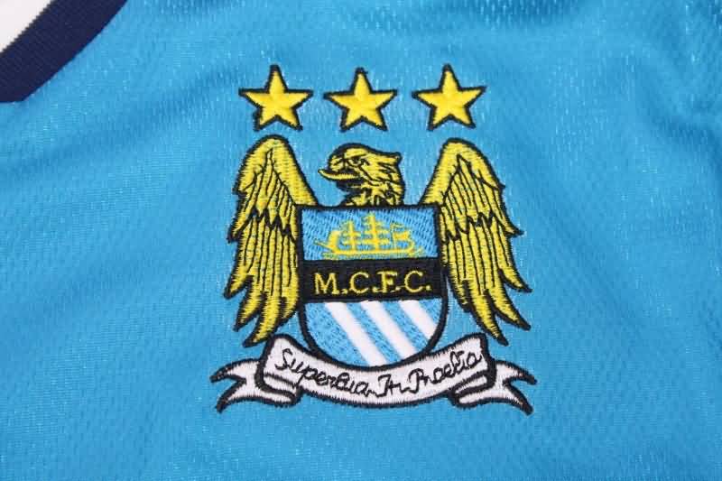 AAA(Thailand) Manchester City 97/99 Home Retro Soccer Jersey