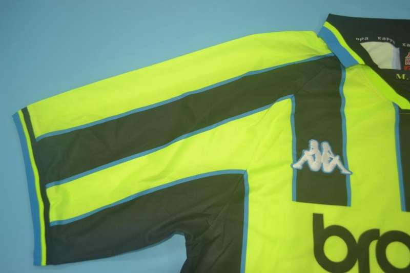 AAA(Thailand) Manchester City 1998/99 Away Retro Soccer Jersey