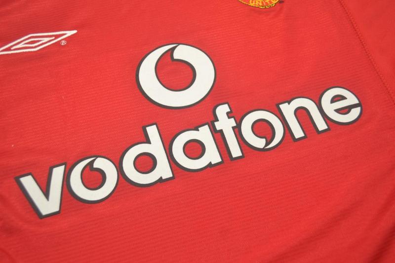 AAA(Thailand) Manchester United 2000/02 Home Retro Soccer Jersey