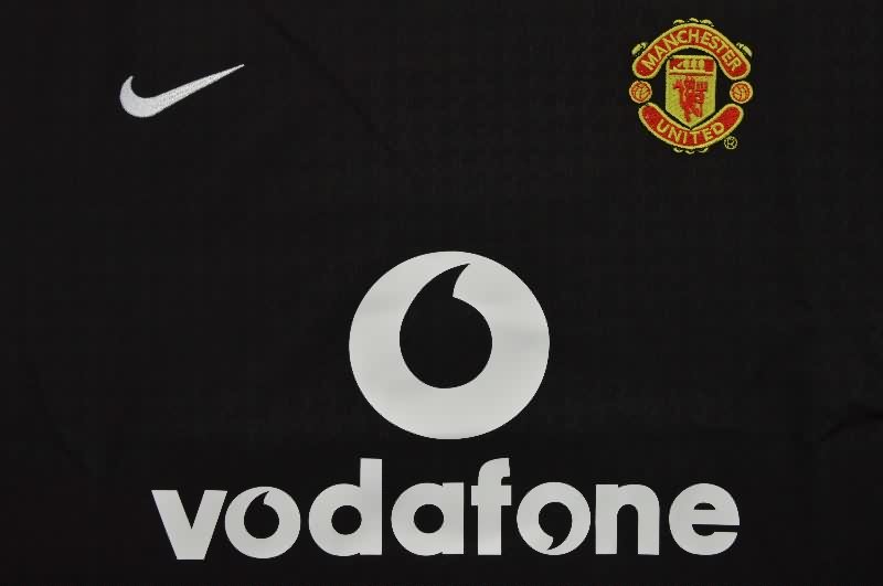 AAA(Thailand) Manchester United 2003/04 Away Retro Long Sleeve Soccer Jersey