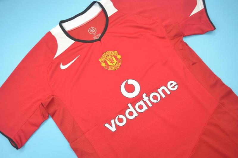 AAA(Thailand) Manchester United 2004/06 Home Retro Soccer Jersey