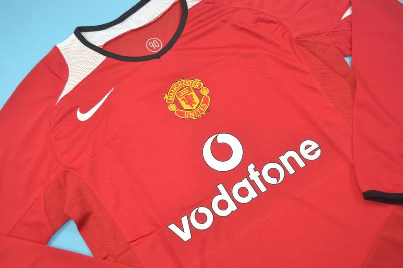 AAA(Thailand) Manchester United 2004/06 Home Retro Jersey(L/S)