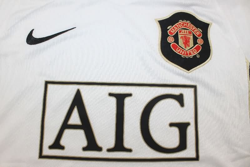 AAA(Thailand) Manchester United 2006/07 Away Retro Soccer Jersey(Player)