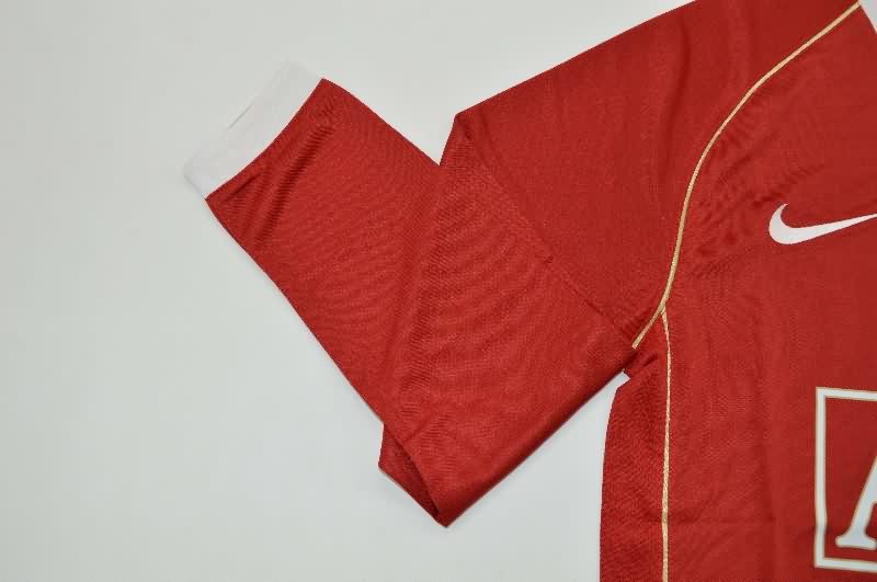 AAA(Thailand) Manchester United 2006/07 Home Long Retro Soccer Jersey(Player)