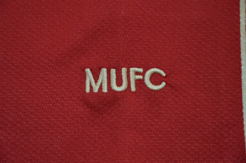 AAA(Thailand) Manchester United 2006/07 Home Long Retro Soccer Jersey(Player)