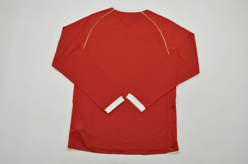 AAA(Thailand) Manchester United 2006/07 Home Long Retro Soccer Jersey(Player)