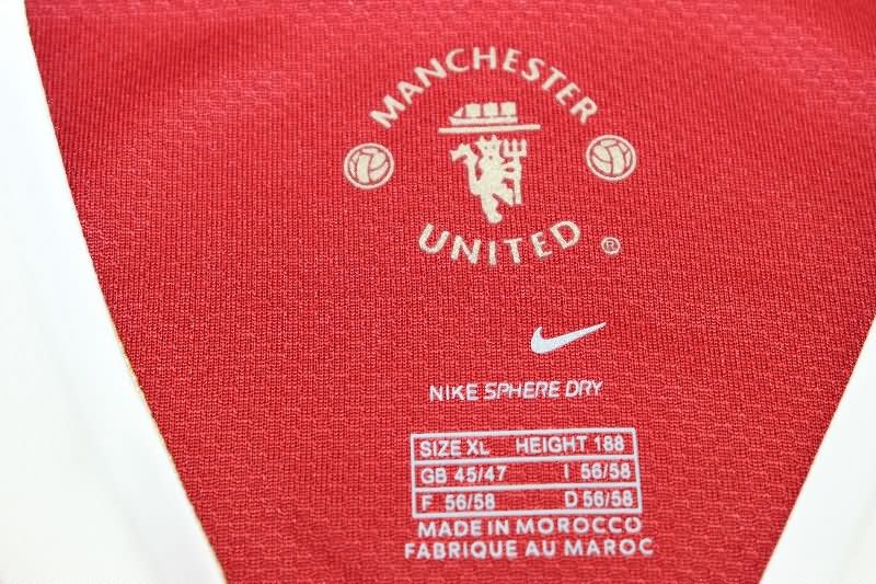 AAA(Thailand) Manchester United 2006/07 Home Retro Soccer Jersey(Player)