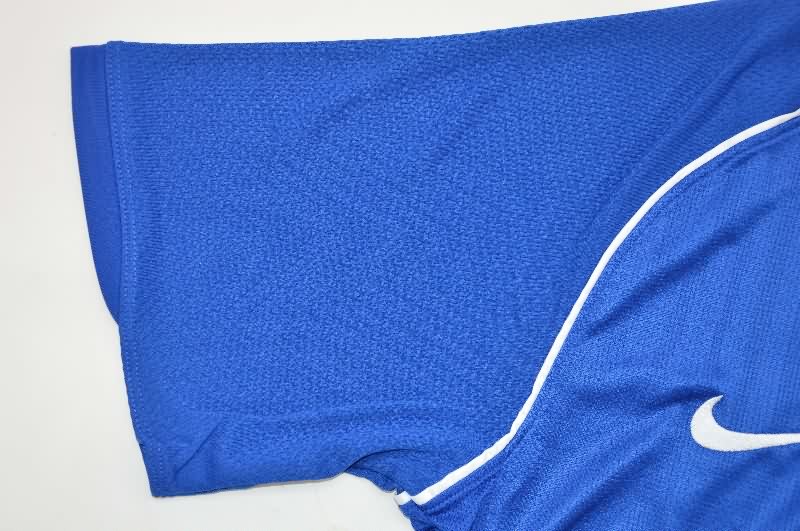 AAA(Thailand) Manchester United 2007/08 Goalkeeper Blue Retro Soccer Jersey