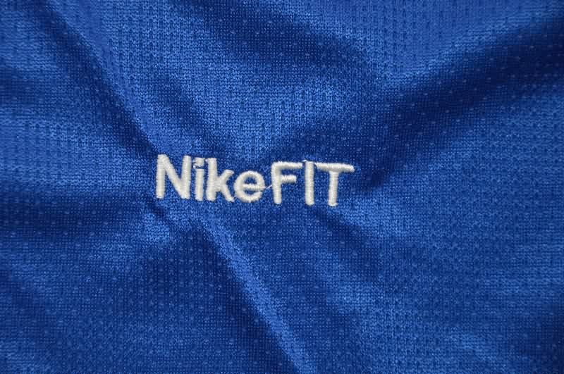 AAA(Thailand) Manchester United 2007/08 Goalkeeper Blue Retro Soccer Jersey