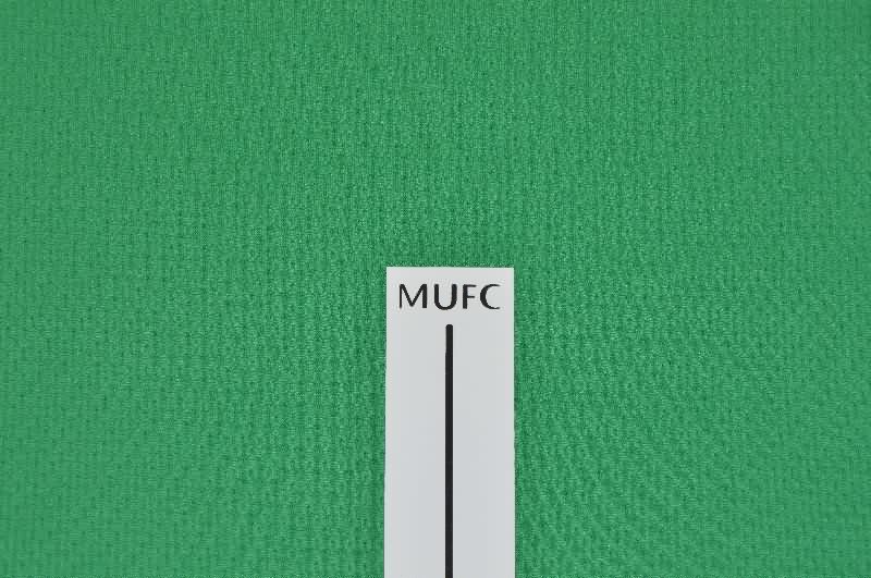 AAA(Thailand) Manchester United 2007/08 Goalkeeper Green Retro Soccer Jersey
