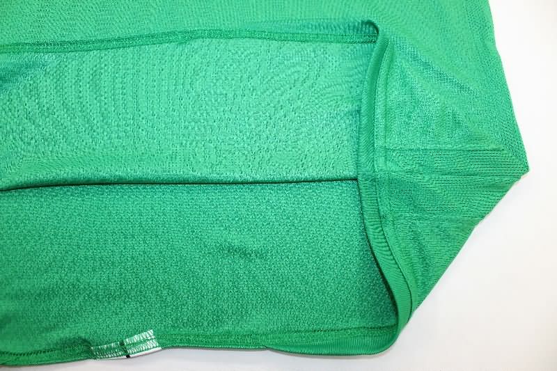 AAA(Thailand) Manchester United 2007/08 Goalkeeper Green Long Retro Soccer Jersey