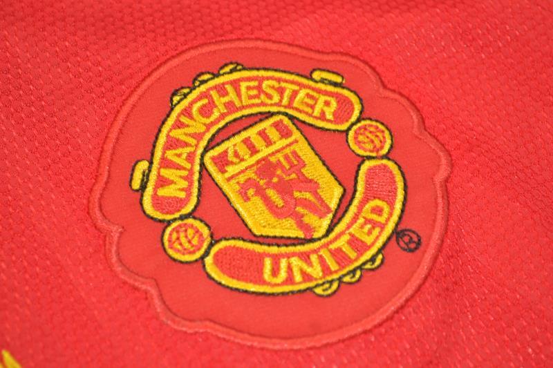 AAA(Thailand) Manchester United 2008 Home UCL Final Retro Soccer Jersey