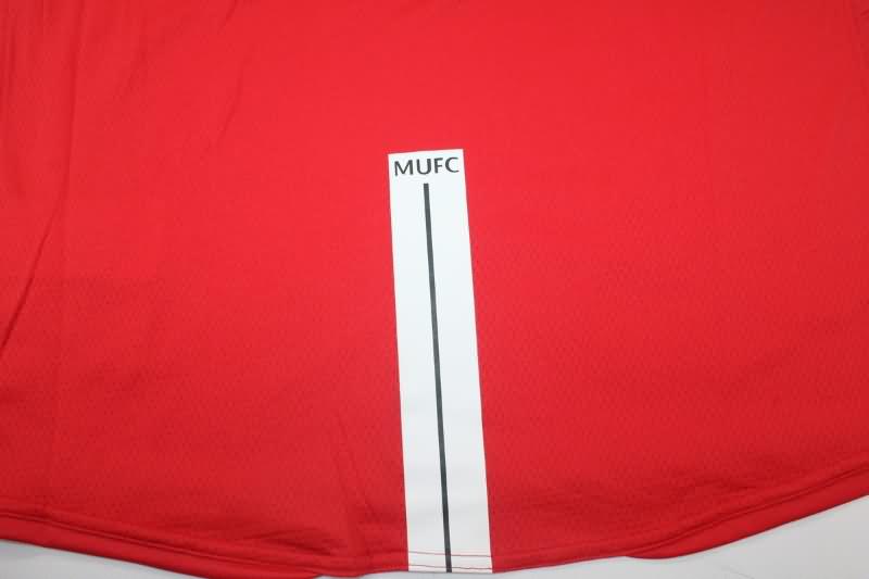 AAA(Thailand) Manchester United 2007/08 Home Final Jersey 3 Stars