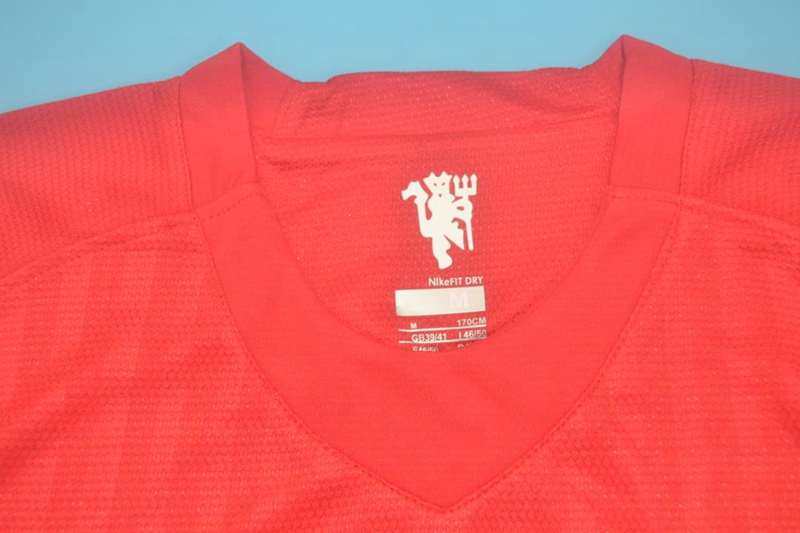 AAA(Thailand) Manchester United 2007/09 Home Retro Soccer Jersey