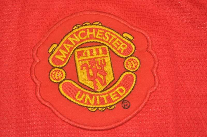 AAA(Thailand) Manchester United 2007/09 Home Retro Soccer Jersey