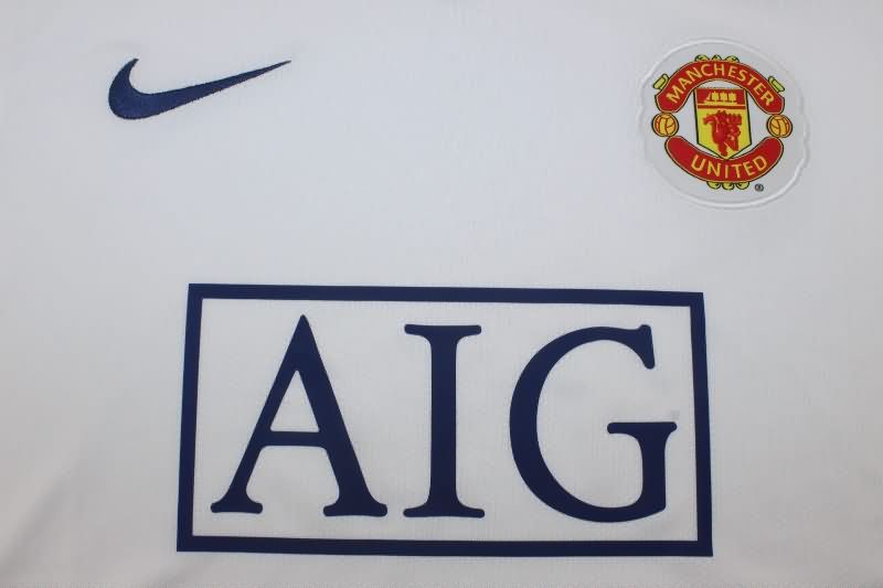 AAA(Thailand) Manchester United 2008/09 Away Retro Soccer Jersey(Player)