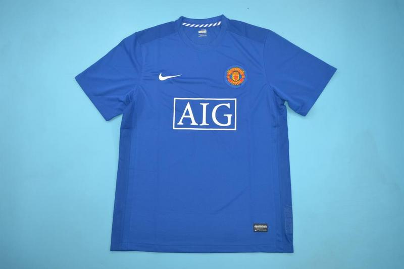 AAA(Thailand) Manchester United 2008/09 Third Retro Soccer Jersey