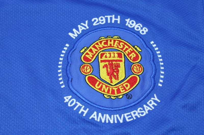 AAA(Thailand) Manchester United 2008/09 Third 40th Anniversary Retro Jersey(L/S)